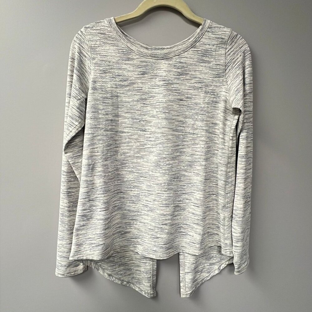 Ziya Long Sleeve Activewear Top  Open Back